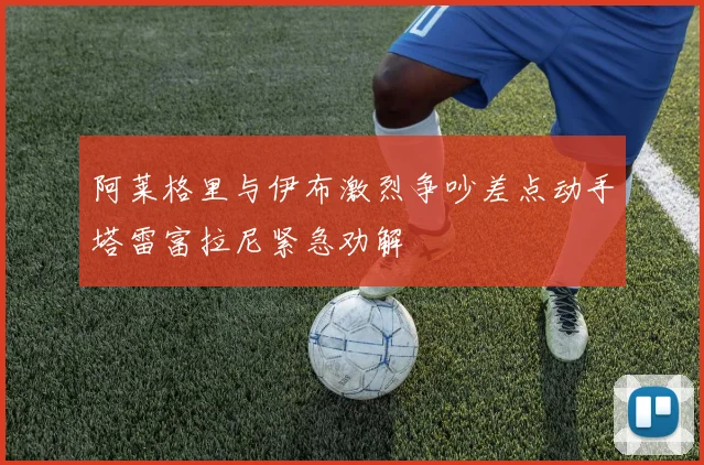 阿莱格里与伊布激烈争吵差点动手塔雷富拉尼紧急劝解